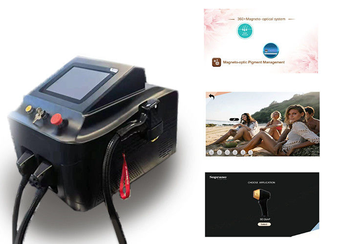 Portable Hair Removal Laser Beauty Machine 500W 800W 1200W 755 808 1064nm Diode