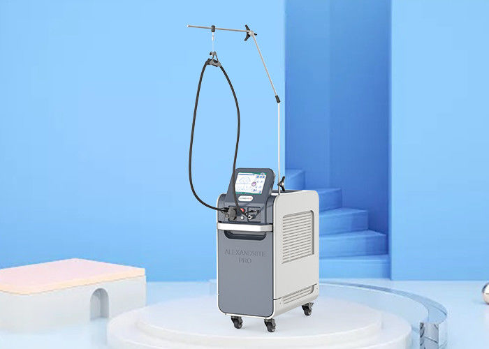 Grey Color 755nm Laser Hair Removal Device Alexandrite Gentlelase Pro 3680 Watts