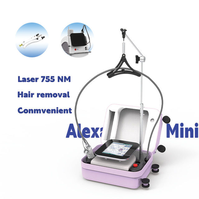 755nm Alexandrite Mini Diode Laser with Smart Touch Screen for Easy Operation in Beauty Industry