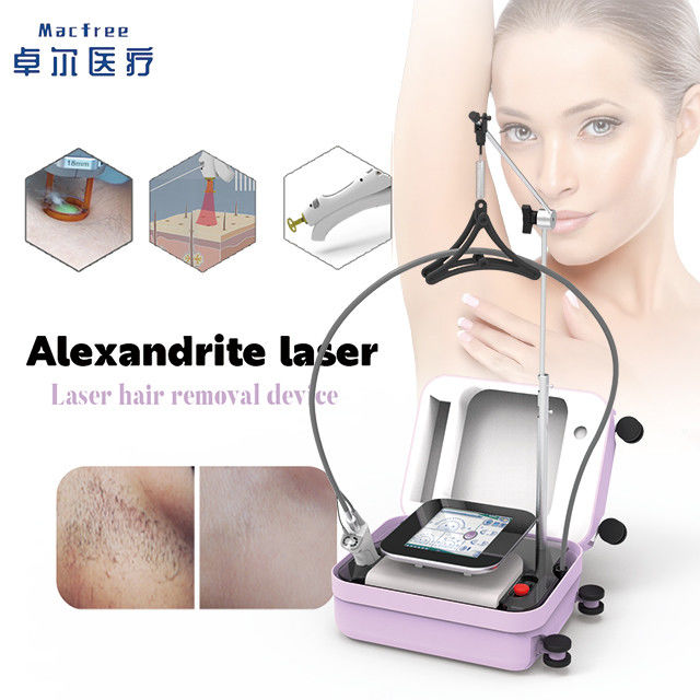755nm Alexandrite Mini Diode Laser with Smart Touch Screen for Easy Operation in Beauty Industry
