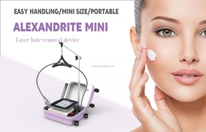 2024 most diode laser 755 nm power supply part Alexandrite mini product beauty clinics for hair removal lcd filter smart touch screen beauty equipment 4